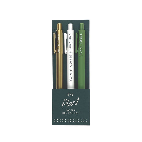 Plant Jotter Gel Pen