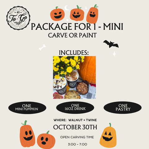 Pumpkins & Pastries Base Packages | Community Carve-Off