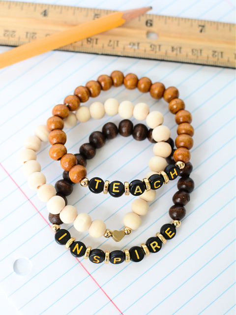 Teach Inspire Bracelet Set
