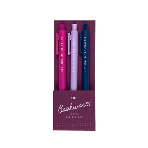 The Bookworm Jotter Gel Pen