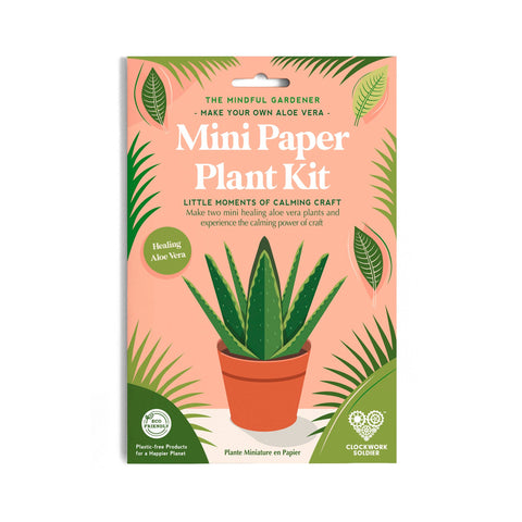 Make Your Own Mini Paper Aloe Vera Plant