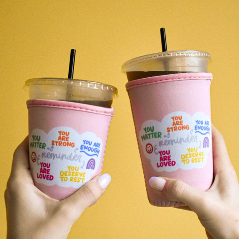Affirmations Iced Drink Sleeve
