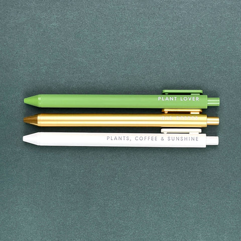 Plant Jotter Gel Pen