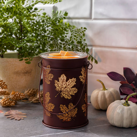 Fall Leaves Vintage Style Wax Warmer