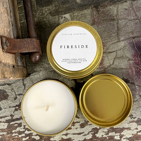 Candle Fireside