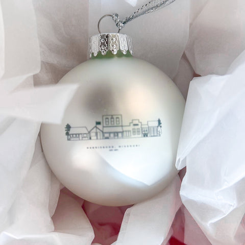 Harrisburg Glass Ornament