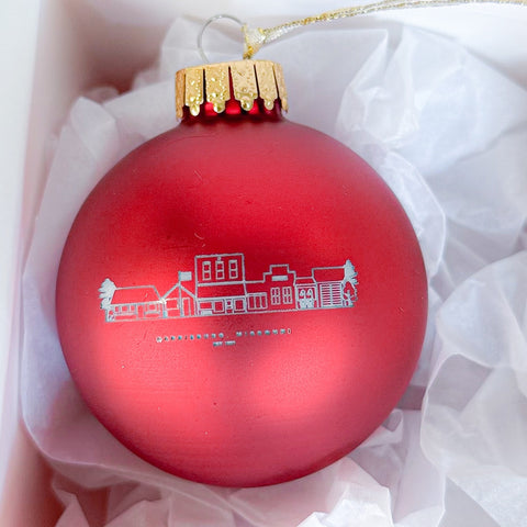 Harrisburg Glass Ornament