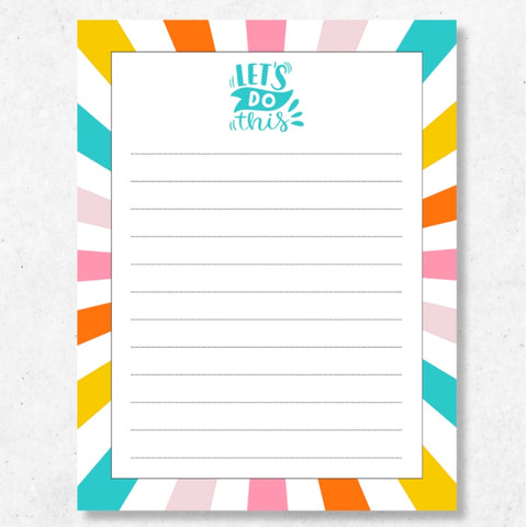 To-Do List Notepads| 2 Styles