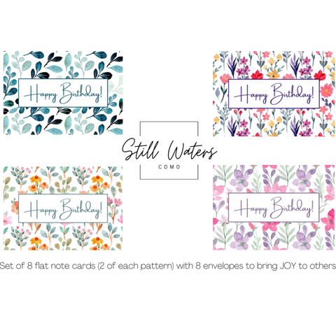 Happy Birthday Card Set
