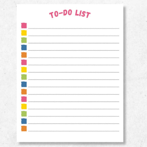 To-Do List Notepads| 2 Styles
