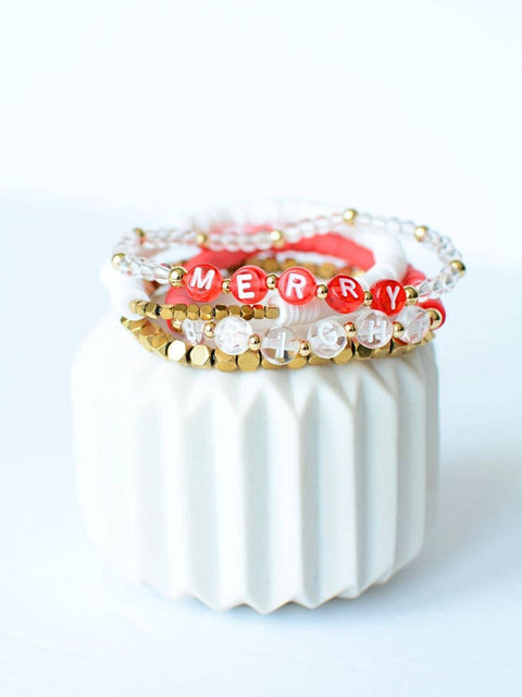 Merry and Bright Bracelet Set