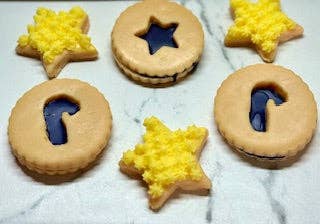 Holiday Linzer Cookie and Star Sugar Cookie Wax Melts