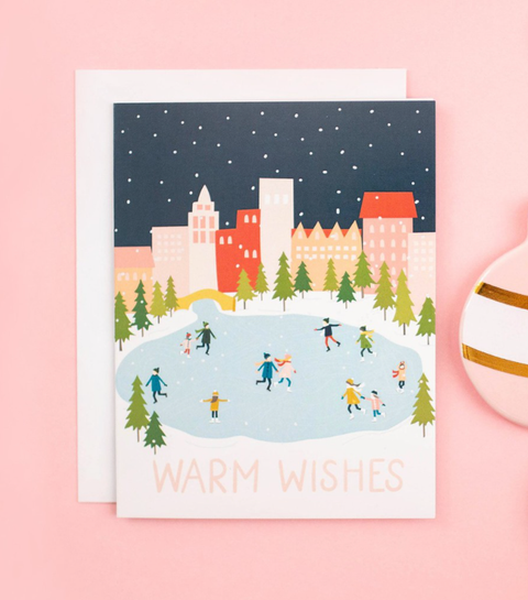 Warm Wishes Holiday Greeting Card