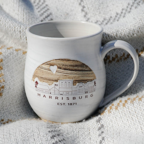 Harrisburg Cityscape Handcrafted Mug