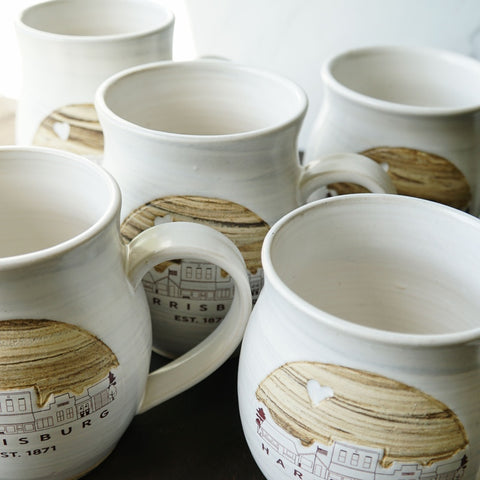 Harrisburg Cityscape Handcrafted Mug