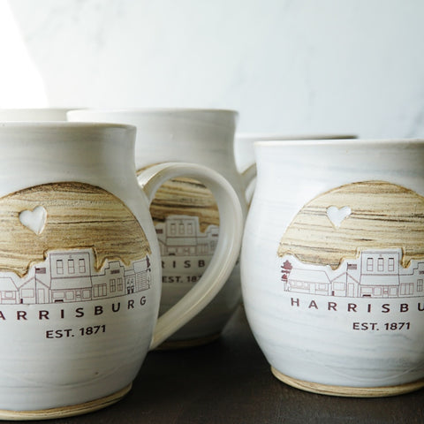 Harrisburg Cityscape Handcrafted Mug