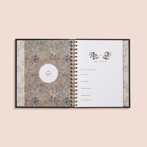 Growing You: Pregnancy Guided Journal and Keepsake Book