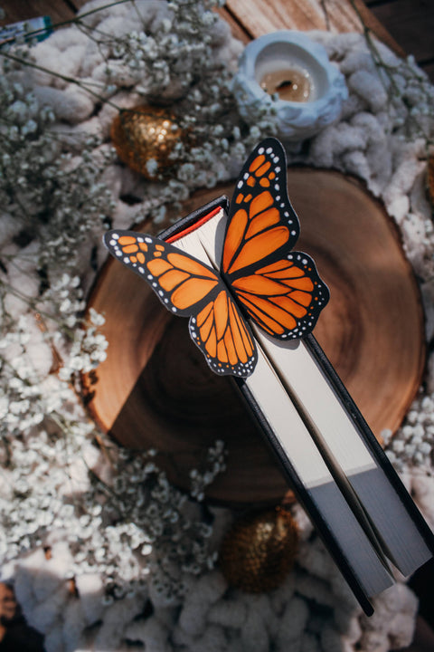 Monarch Butterfly Wings Bookmark 3D