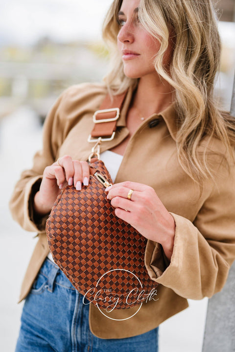 Willa Woven Bum Bag Crossbody