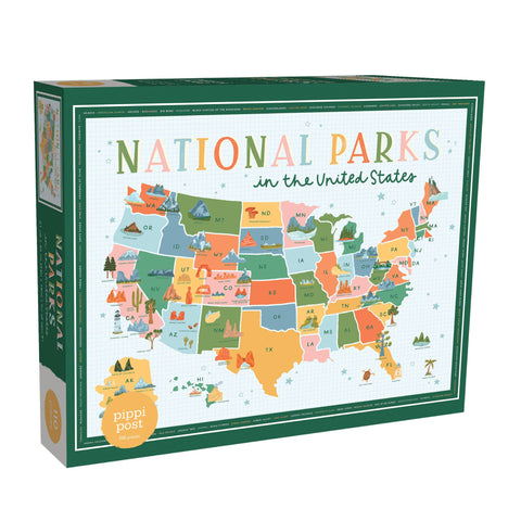 National Parks Puzzle USA