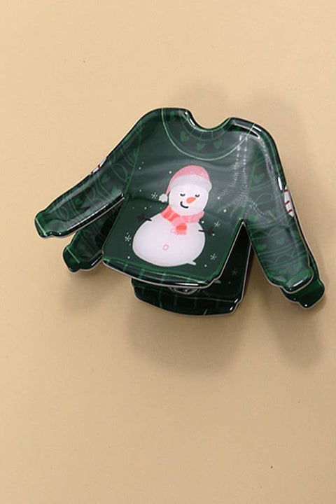 Ugly Sweater Inspired Hair Claws