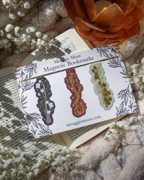 Magic Wand Magnetic Bookmarks | Set of 3