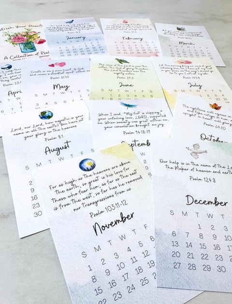 2026 Desktop Calendars