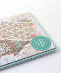 jigsaw puzzle card of gingerbread greeting card with printed card and envelope give the gift of a fun activity in packaging