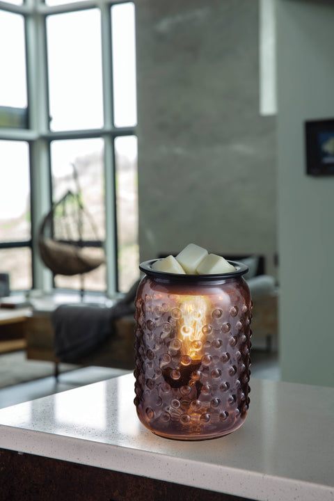 Smokey Hobnail Vintage Bulb Wax Warmer