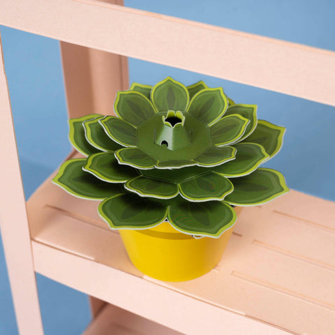 create your own succulent Make Your Own Mini Paper Succulent Plant – Walnut and Twine