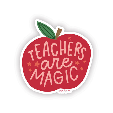 Teachers Are Magic Decal Sticker