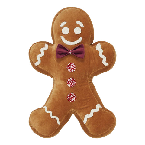 Mr. Gingerbread Pillow