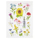 Field Guide Wildflower Kitchen Towel