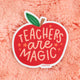 Teachers Are Magic Decal Sticker