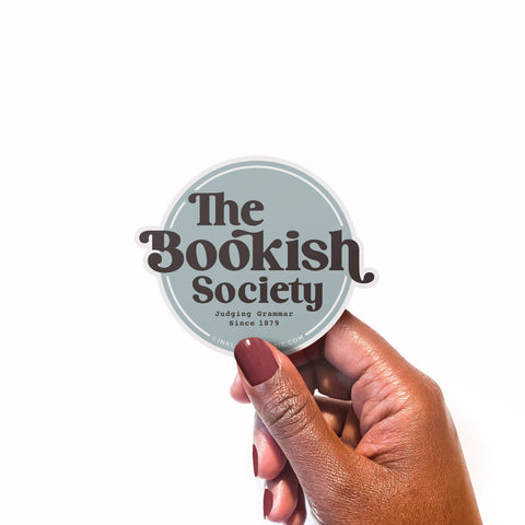 Bookish Society Vinyl Sticker