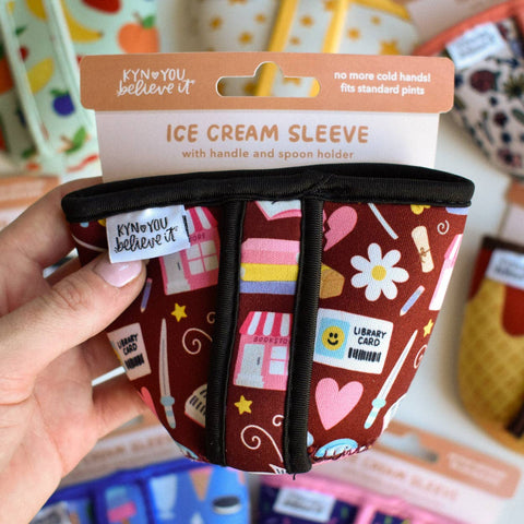 Bookish Things Ice Cream Sleeve | Pint