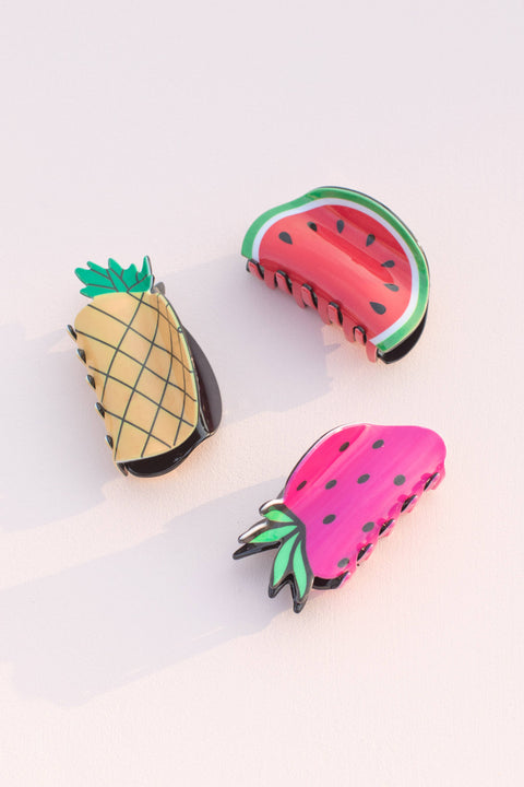 Fruity Hair Clips