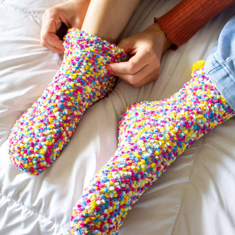 Cozy Cupcake Socks