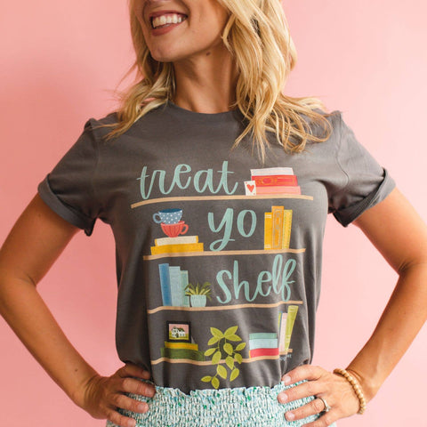 Treat Yo Shelf Gray Tee