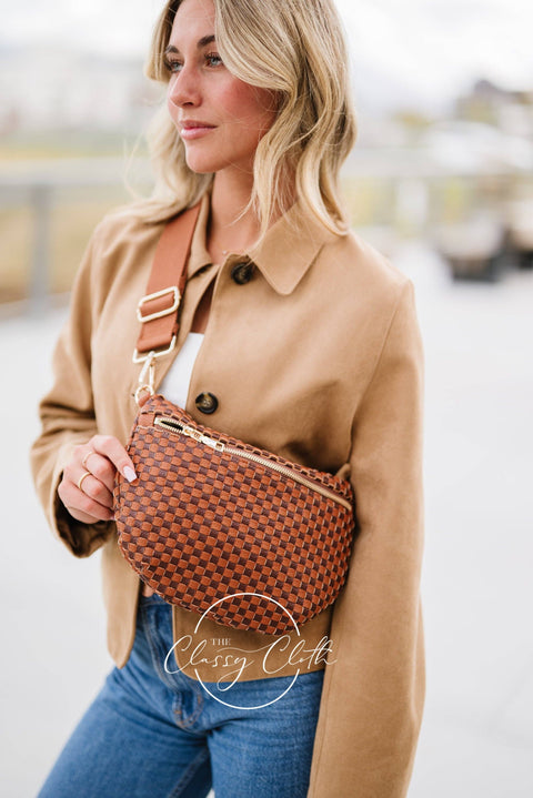 Willa Woven Bum Bag Crossbody