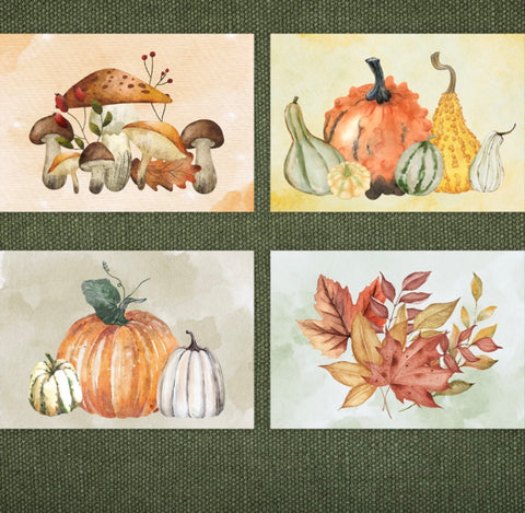 Fall Note Cards
