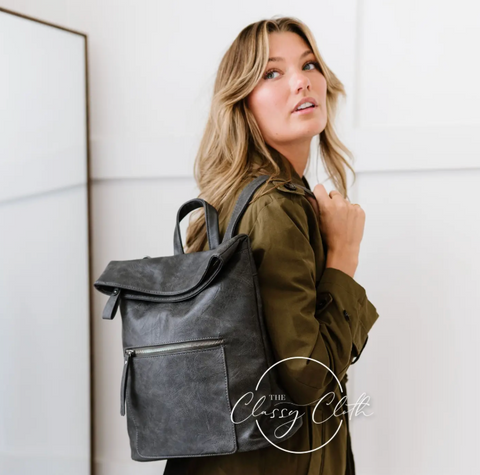Frankie Fold Over Backpack