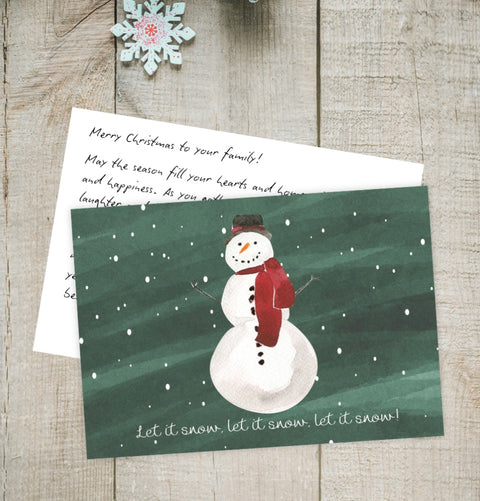 Happy Holidays Notecards