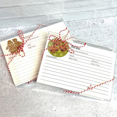 Holiday Recipe Cards