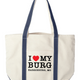 Love My Burg Canvas Tote