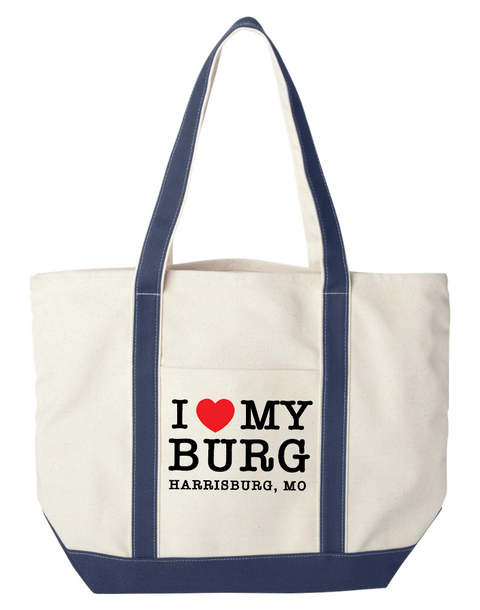 Love My Burg Canvas Tote