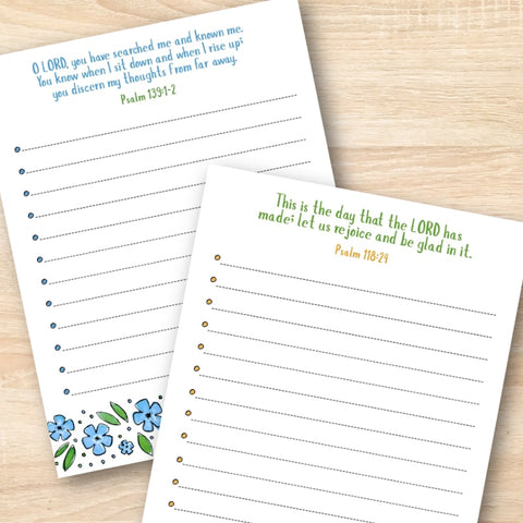 Notepads from Psalms