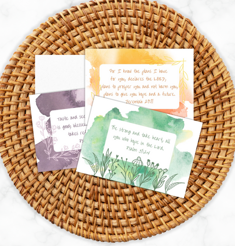 Inspirational Verses Notecards