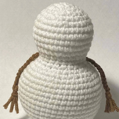 Crochet Snowman Winter Home Decor
