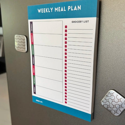 Weekly Meal Planning Notepad